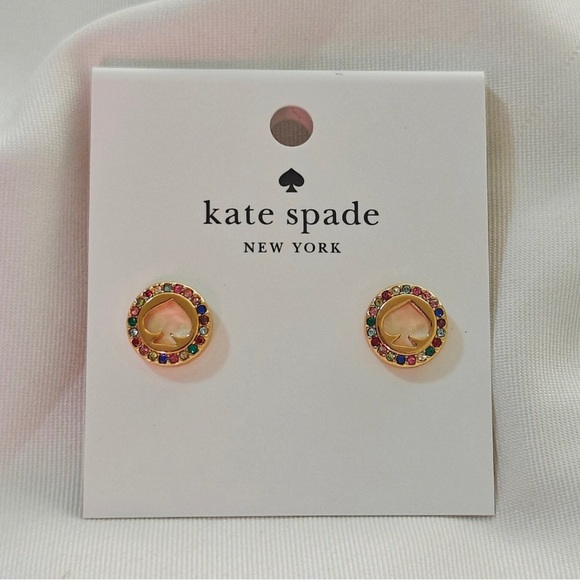 Kate Spade Spot the Spade Studs Earrings - Picture 4 of 5